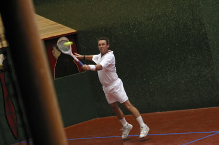 Doug playing in Boomerang Cup